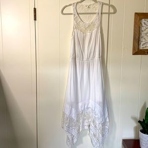 White summer dress